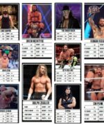 Aamango WWE Combo Pack - 90s & 20s Legend (90s WWE Pack + 20s WWE Pack - 2 Packs) - Image 6