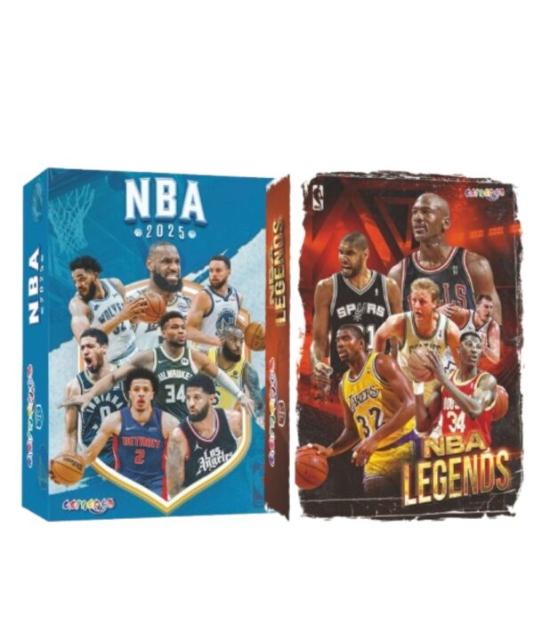 Aamango NBA Trump Cards – Combo Pack (NBA Legends + NBA Stars 2025 Edition)