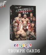 Aamango WWE Attitude Era Trump Cards | Wrestling Collectible Trump Card Game Featuring The Rock, Stone Cold & More | Gift for WWE Fans Collecto - Image 3