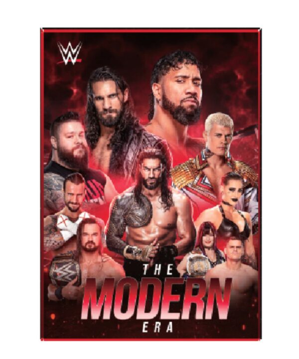 Aamango WWE Modern Era Trump Cards | Wrestling Collectible Card Game Featuring Roman Reigns, John Cena, Cody Rhodes, Brock Lesnar & More