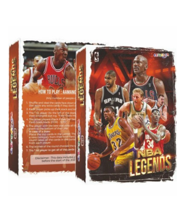 Aamango NBA Trump Cards – NBA Legends (Retired Players Edition)