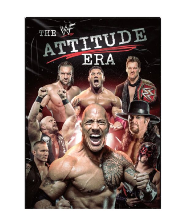 Aamango WWE Attitude Era Trump Cards | Wrestling Collectible Trump Card Game Featuring The Rock, Stone Cold & More | Gift for WWE Fans Collecto